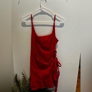 Red Princess Polly dress